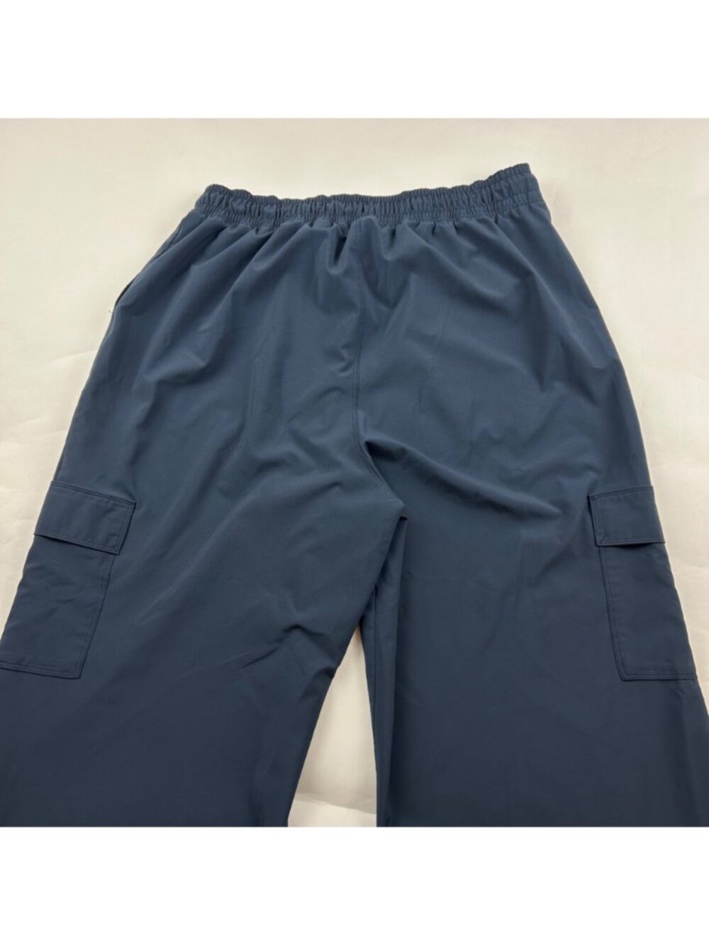 LIVI Active Navy Blue Stretch Athletic Wide Leg Cargo Pant 14/16 - Picture 6 of 6